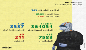 فيروس كورونا.. 29 حالة إصابة و18 حالة شفاء بالمغرب خلال 24 ساعة الماضية