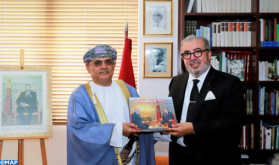 المدير العام لوكالة المغرب العربي للأنباء يتباحث مع سفير سلطنة عمان بالمغرب