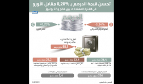 سوق الصرف (01-07 يوليوز).. تحسن قيمة الدرهم بـ 0,20 في المائة مقابل الأورو