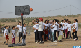 القافلة الوطنية للرياضة للجميع تحط الرحال بأزيلال