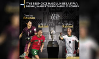 Moroccan Internationals Bouno, Hakimi and Rahimi Shortlisted for Best FIFA Men’s XI Award