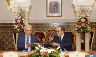 National Defense Administration, National Flag Carrier Sign Agreement in Rabat