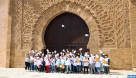 Middle School Students Discover Historical Monuments of Rabat