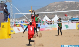 Morocco's U-21 Women's Team Crowned African Champions in Beachvolley