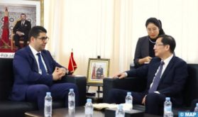 Minister Bensaid Holds Talks with Chinese Vice-Minister of Culture
