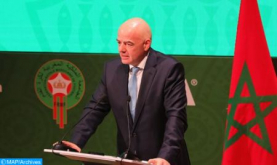 FIFA President Gianni Infantino Arrives in Morocco