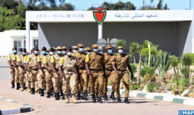 End of Training Cycle Provided by National Police to Burkinabe Police Officers