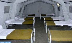 Field Hospital in Ouarzazate Province for Covid-19 Cases