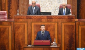 French President Delivers Speech before Moroccan Parliament