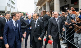 Rabat-Salé Residents Give President Macron a Grand Welcome