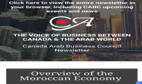 Canada Arab Business Council Highlights Investment Opportunities in Morocco