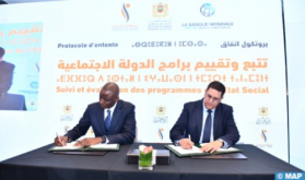 Social State: Morocco’s ONDH, World Bank Sign Agreement to Bolster Social Program Monitoring