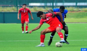 U-17 National Football Team in Preparation Training in Maamora