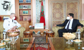 FM Receives in Rabat Chief of Staff of French Armies