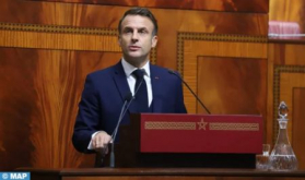 French President Calls for Developing New Partnerships Between Rabat, Paris