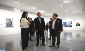 Singapore's FM Visits Mohammed VI Museum of Modern and Contemporary Art