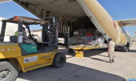 Jordan: Arrival of Second Batch of Morocco's Emergency Humanitarian Aid Sent to Palestinians