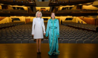 On High Instructions of HM the King, HRH Princess Lalla Hasnaa, Accompanied by Ms. Brigitte Macron, Inaugurates Royal Theater of Rabat