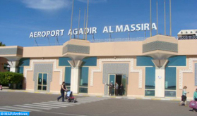 Reapertura de las fronteras nacionales: el aeropuerto de Agadir-Al Masira recibe a sus primeros pasajeros     