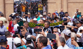 Funeral en Casablanca de Abdelhak El Khiame, ex director de la BCIJ