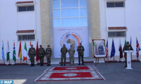 Agadir: ceremonia en honor de los representantes de los países participantes en el ejercicio "African Lion 2023”