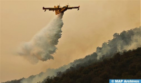 Dos aviones Canadair de las FAR desplegados en el marco de la lucha contra los incendios forestales en Portugal