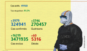 Coronavirus: 3.979 nuevos casos confirmados y 3.746 recuperaciones en 24h (Sanidad)