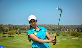 Golf/Aramco LET (2ª Ronda) : Maha Haddioui logra un éxito árabe sin precedentes