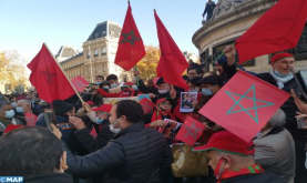 Sáhara: La diáspora marroquí se manifiesta en París en apoyo a la intervención marroquí en El Guergarat