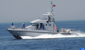 Nador: La Marina Real rescata a 50 inmigrantes clandestinos