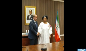 Mayara se entrevista en Malabo con la presidenta del Senado de Guinea Ecuatorial