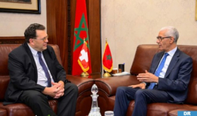 Talbi Alami se entrevista en Rabat con el presidente de la Comisión de Política Exterior del Consejo Nacional Suizo