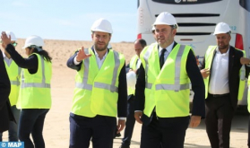 Una delegación de jefes de empresas franceses visita proyectos estructurantes en la región de Dajla-Oued Eddahab