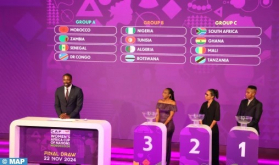 CAN femenina (Marruecos-2024): Las Leonas del Atlas en el grupo A con RDC, Senegal y Zambia 