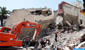 Tánger: Un obrero herido levemente en el derrumbe parcial de una obra de construcción     