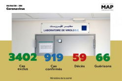 Covid-19: 36 nuevos casos confirmados en Marruecos, 919 en total (Ministerio de Sanidad)