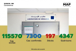 COVID-19: 89 nuevos casos confirmados en Marruecos, 7.300 en total (Ministerio)