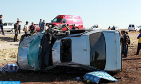 Siete heridos, uno grave, en accidente en cadena en la autopista urbana de Casablanca