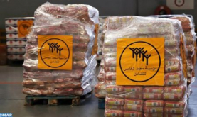 La Fundación Mohammed V para la Solidaridad comienza el envío de ayuda alimentaria al Líbano en el marco del apoyo global ordenado por SM el Rey