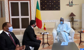 Bourita en Bamako portador de un mensaje de ánimo, de amistad y de solidaridad