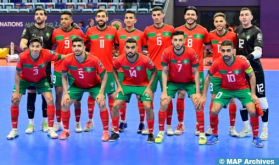 La selección de Marruecos de Futsal designada la mejor del mundo en 2023 por un sitio web especializado (FRMF)