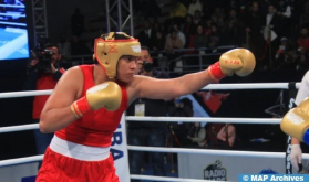 JO-2024 (Boxeo/75 kg): La marroquí Khadija El Mardi se clasifica para los cuartos de final