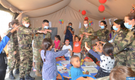 "African Lion 2022": Una delegación militar marroquí-estadounidense de alto nivel visita el hospital de campaña médico-quirúrgico de Taliuin