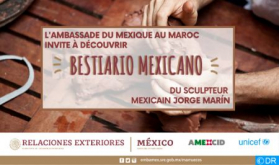 La Embajada de México en Marruecos invita a descubrir el «Bestiario mexicano» del escultor Jorge Marín