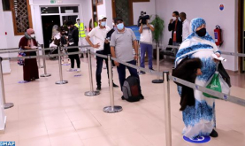 Llegan al aeropuerto de Laayún 109 marroquíes repatriados desde las Islas Canarias