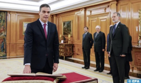 Pedro Sánchez promete su cargo ante el Rey Felipe VI de España