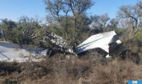 Accidente de un avión de entrenamiento de las Fuerzas Reales del Aire en el interior de la base aérea de Bensliman (Comunicado)