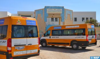 INDH à Laâyoune: Le transport scolaire, un outil indispensable pour la promotion de la scolarisation en milieu rural