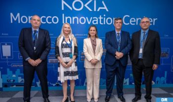 Inauguration à Salé du premier centre d'innovation "Nokia" en Afrique et au Moyen-Orient