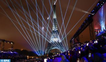Coup d'envoi en grande pompe des Jeux Olympiques de Paris 2024